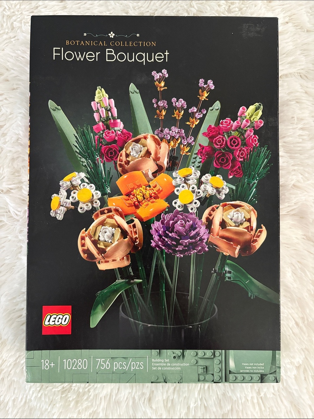 LEGO Botanical Collection Flower Bouquet – Multicolor Floral Set